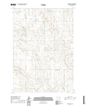 USGS US Topo 7.5-minute map for Wessington SE SD 2021