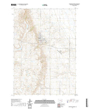 USGS US Topo 7.5-minute map for Wessington Springs SD 2021