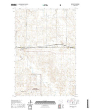 USGS US Topo 7.5-minute map for White Butte SDND 2021