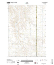 USGS US Topo 7.5-minute map for Whiteman Ranch SD 2021