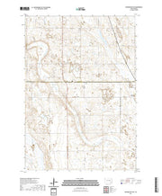 USGS US Topo 7.5-minute map for Woonsocket NW SD 2021