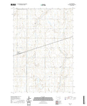 USGS US Topo 7.5-minute map for Yale SD 2021