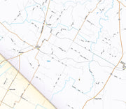 Bastrop County Tx Wall Map