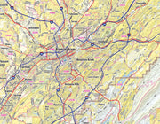 Birmingham Metro Area Wall Map