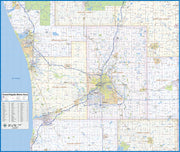 Grand Rapids Metro Area Wall Map