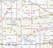 Minnesota State Wall Map