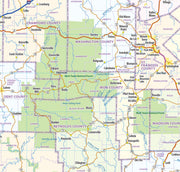 Missouri State Wall Map