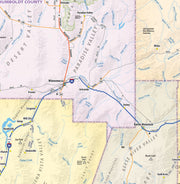 Nevada State Wall Map