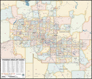 Phoenix Area Zip Code Map