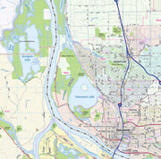 Greater Portland Metro Area Wall Map