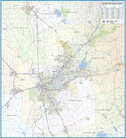 Greater Sacramento Area Wall Map