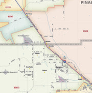 Tucson Area Zip Code Map