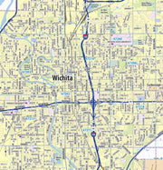 Wichita Metro Area Wall Map