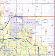 Wichita Metro Area Wall Map