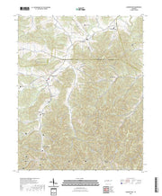 US Topo 7.5-minute map for Auburntown TN