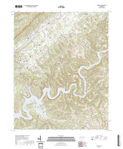 US Topo 7.5-minute map for Ausmus TN