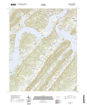 US Topo 7.5-minute map for Bacon Gap TN