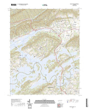 US Topo 7.5-minute map for Bean Station TN