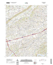 US Topo 7.5-minute map for Bearden TN