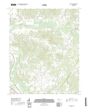 US Topo 7.5-minute map for Beech Bluff TN