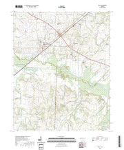 US Topo 7.5-minute map for Bells TN