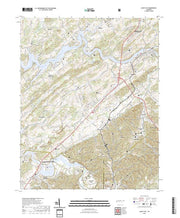 US Topo 7.5-minute map for Bluff City TN