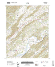 US Topo 7.5-minute map for Burem TN