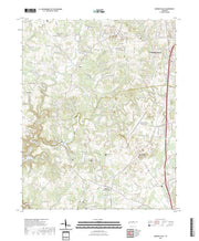 US Topo 7.5-minute map for Burgess Falls TN