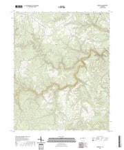 US Topo 7.5-minute map for Burrville TN