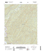 US Topo 7.5-minute map for Calderwood TNNC