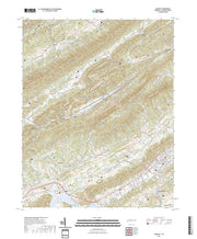 US Topo 7.5-minute map for Camelot TN