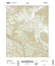 US Topo 7.5-minute map for Camp Austin TN