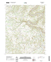 US Topo 7.5-minute map for Campaign TN