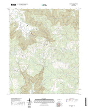 US Topo 7.5-minute map for Cane Hollow TN