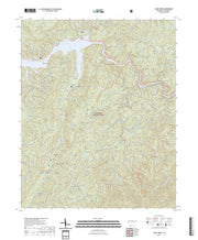 US Topo 7.5-minute map for Caney Creek TN