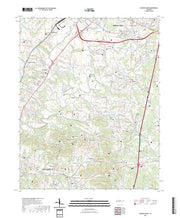 US Topo 7.5-minute map for Carters Creek TN