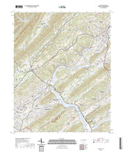 US Topo 7.5-minute map for Clinton TN