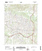 US Topo 7.5-minute map for Collierville TN