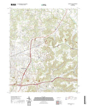 US Topo 7.5-minute map for Cookeville East TN