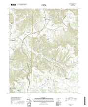 US Topo 7.5-minute map for Dellrose TN