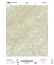 US Topo 7.5-minute map for Flag Pond TNNC