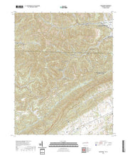 US Topo 7.5-minute map for Fork Ridge TNKY