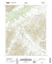 US Topo 7.5-minute map for Gilt Edge TN