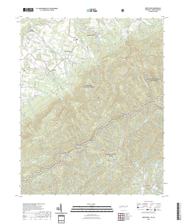 US Topo 7.5-minute map for Greystone TNNC