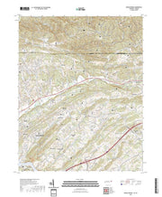 US Topo 7.5-minute map for Indian Springs TNVA