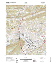 US Topo 7.5-minute map for Kingsport TNVA