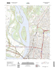 US Topo 7.5-minute map for Northwest Memphis TNAR