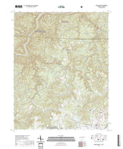 US Topo 7.5-minute map for Oneida North TNKY