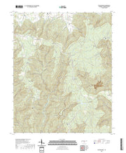 US Topo 7.5-minute map for Pitcher Ridge TN