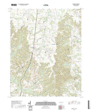 US Topo 7.5-minute map for Puryear TNKY